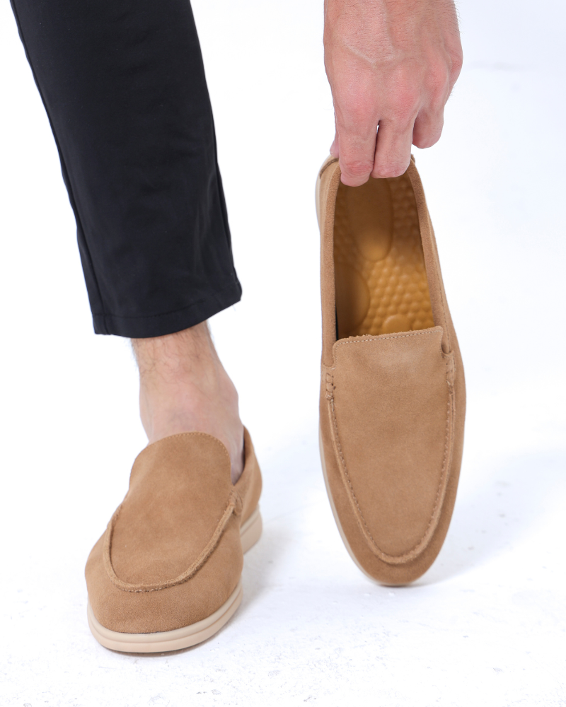 Mocassim Aristocrático – Camurça Premium