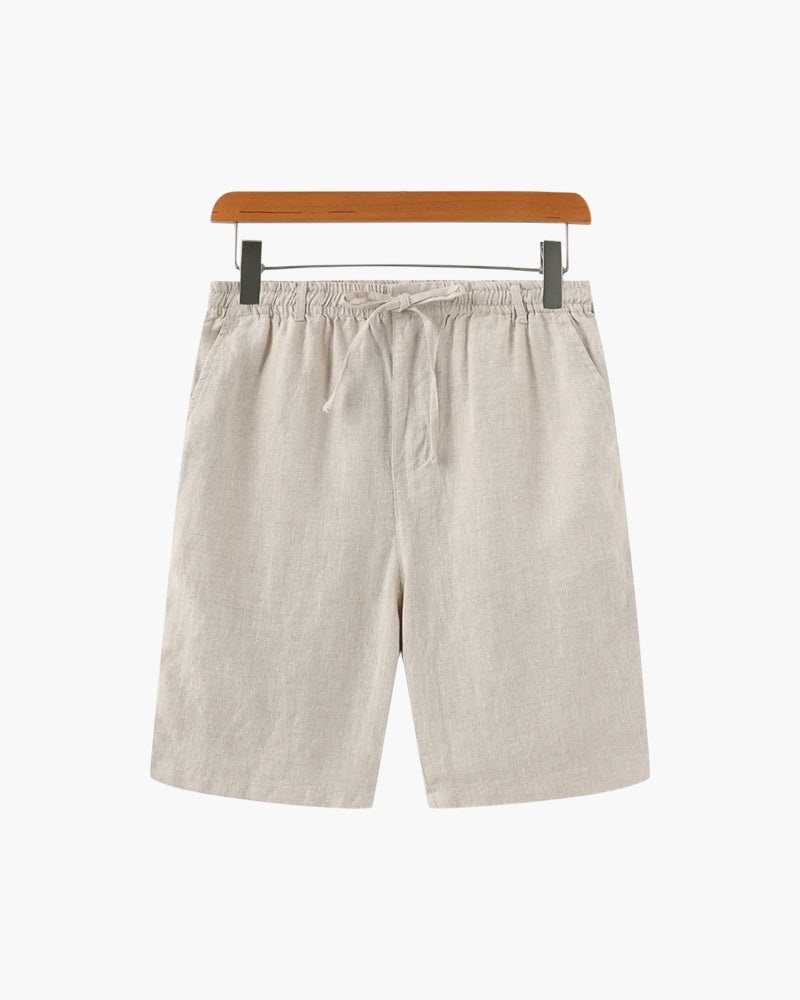 Shorts Casablanca em Linho Natural