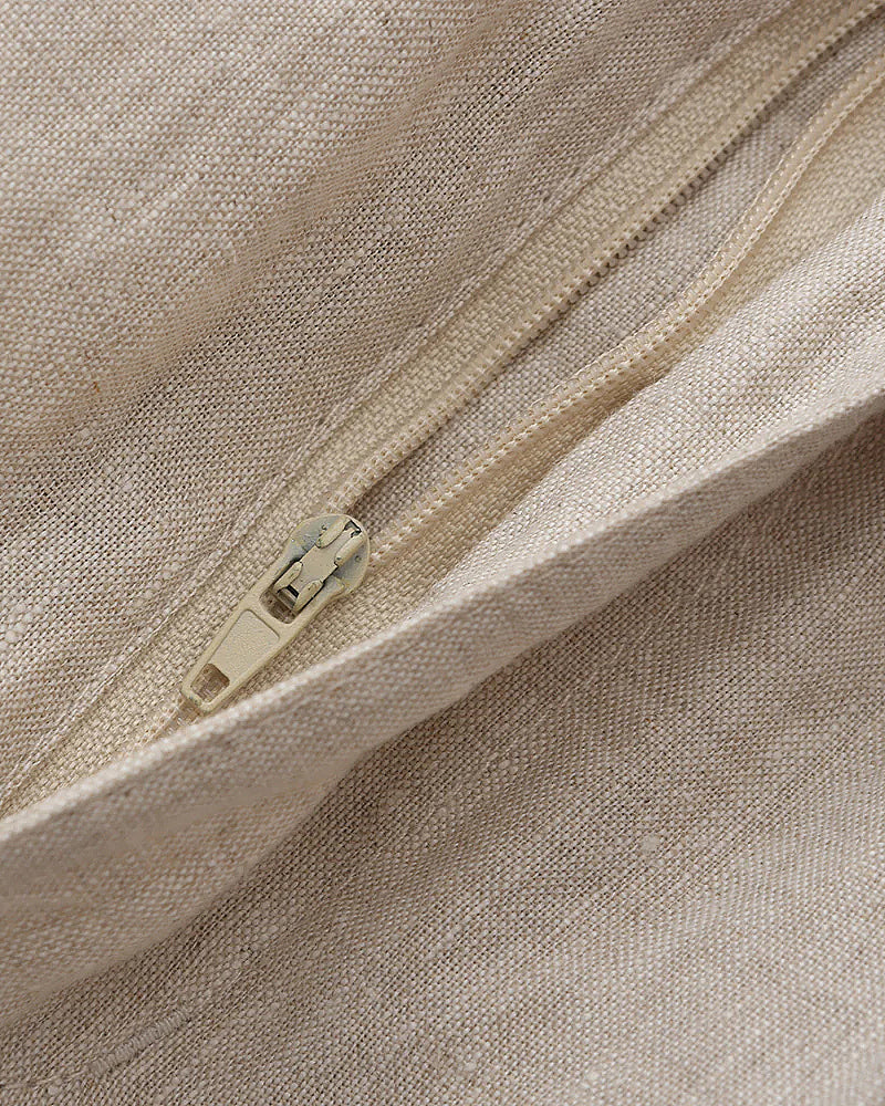 Shorts Casablanca em Linho Natural