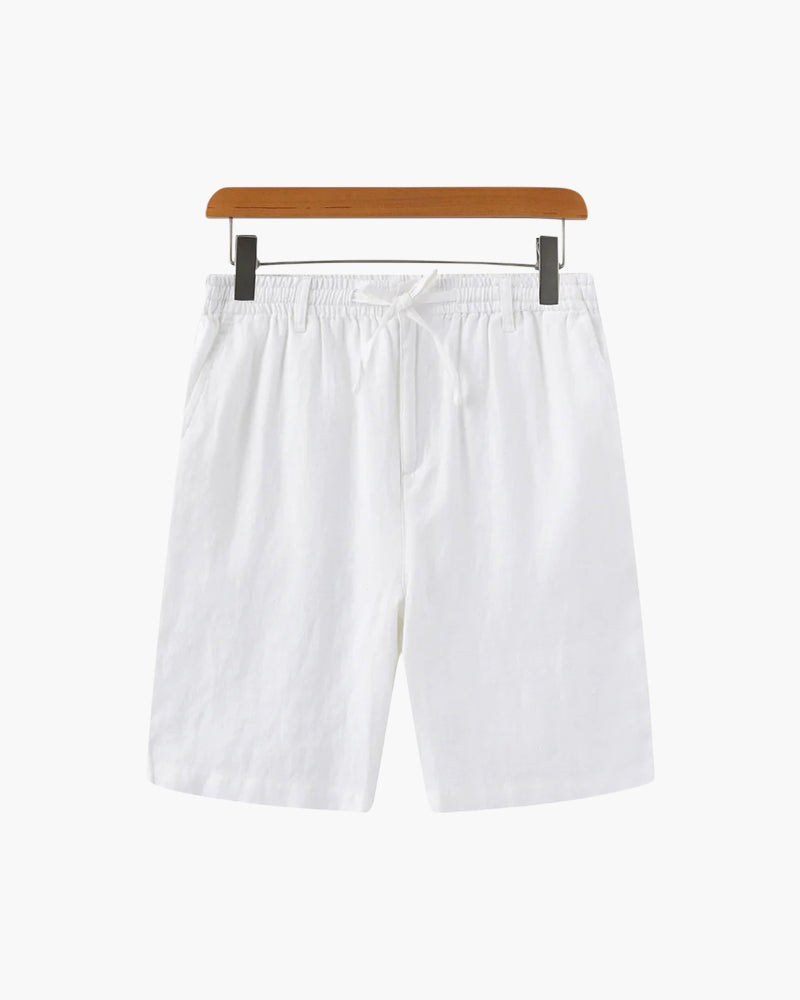 Shorts Casablanca em Linho Natural