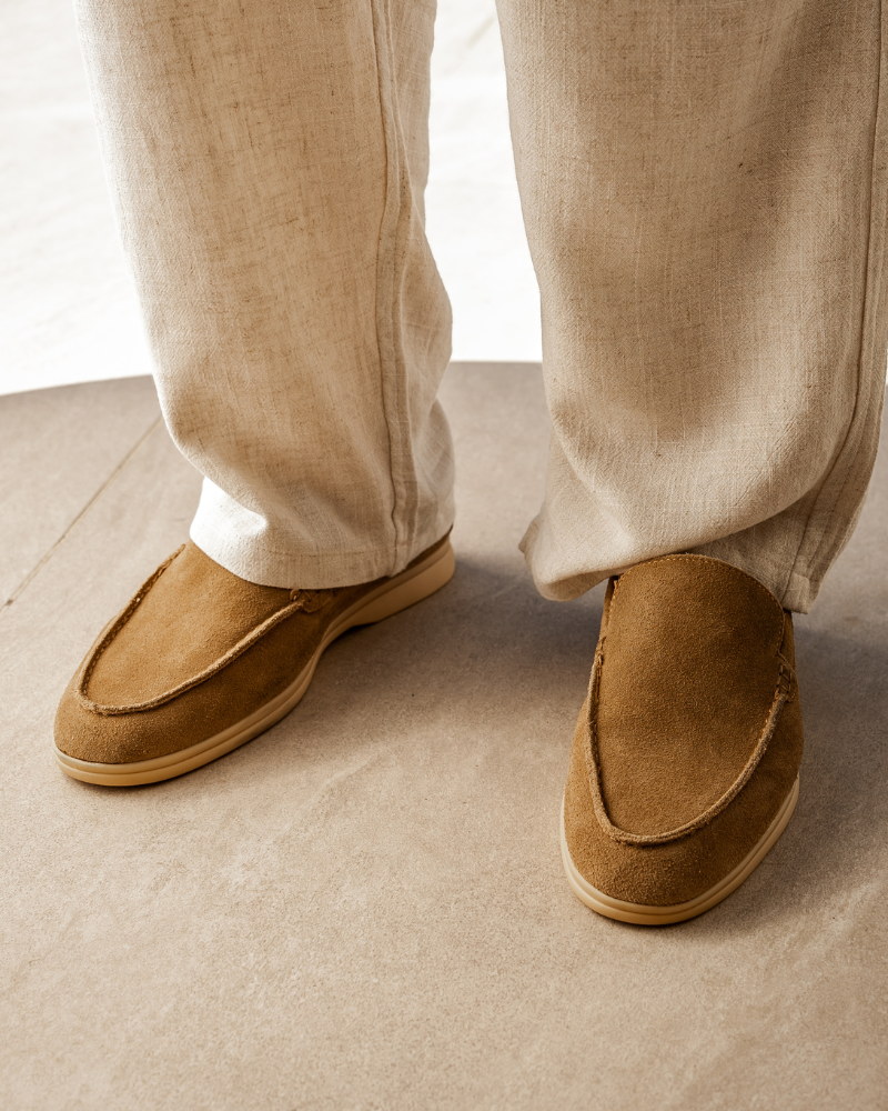 Mocassim Aristocrático – Camurça Premium