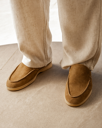 Mocassim Aristocrático – Camurça Premium