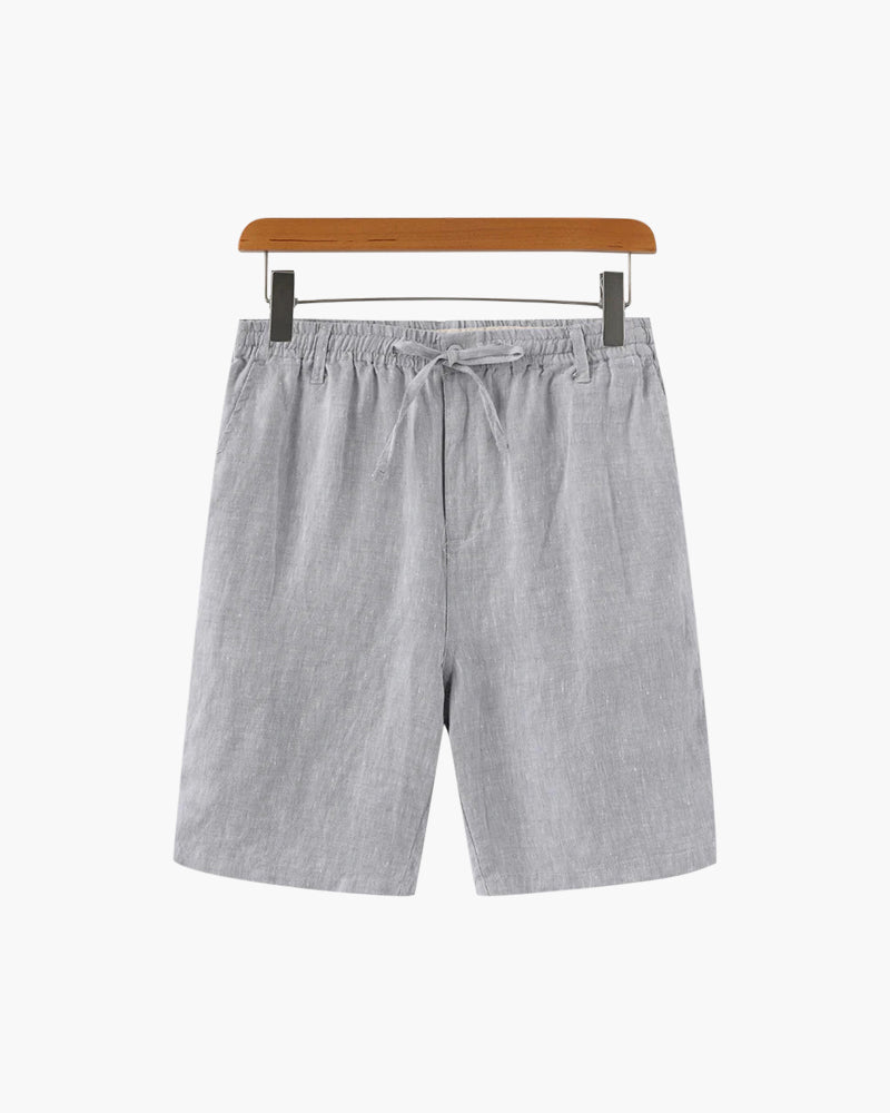 Shorts Casablanca em Linho Natural